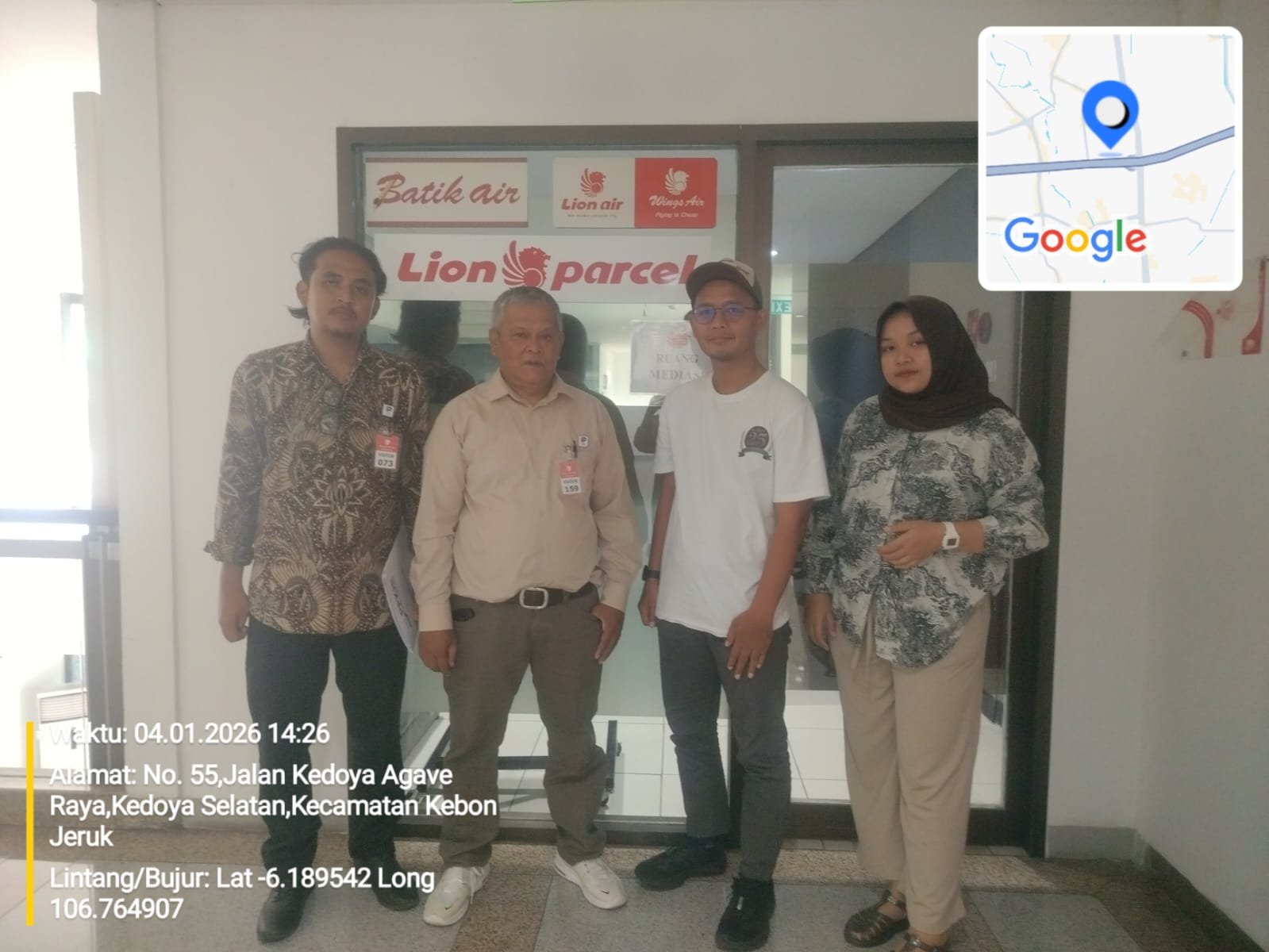 Bipartit dengan PT LION EXPRESS